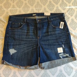 Old Navy Shorts Size 16 Dark Wash